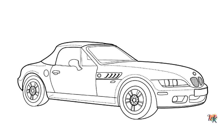 Dibujos para Colorear BMW 91