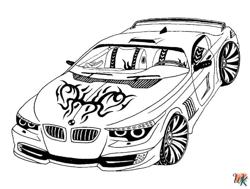 Dibujos para Colorear BMW 93