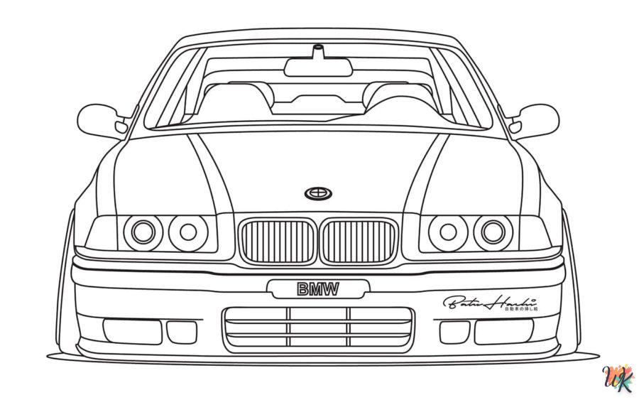 Dibujos para Colorear BMW 94