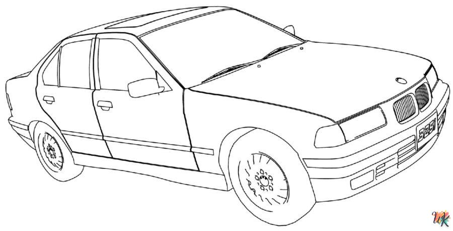Dibujos para Colorear BMW 95