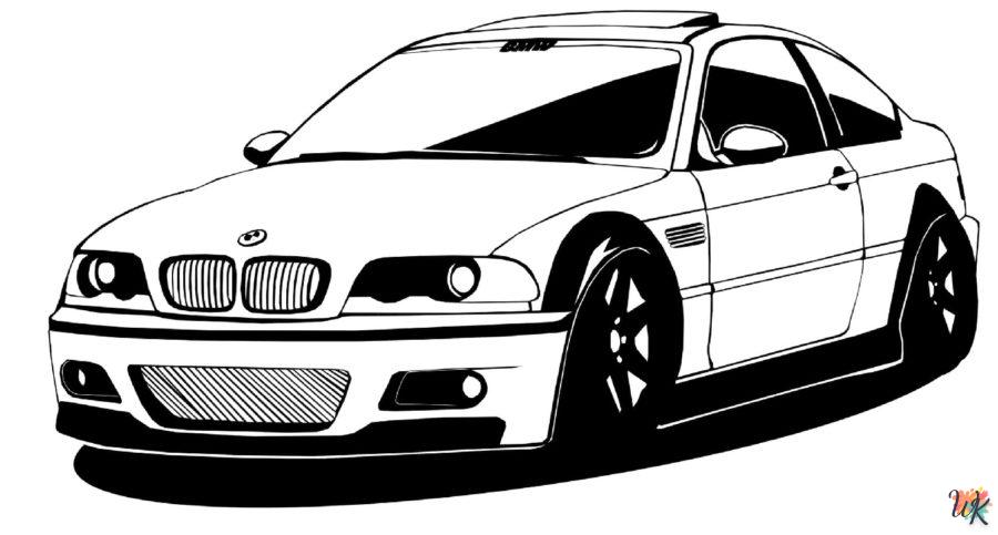 Dibujos para Colorear BMW 97