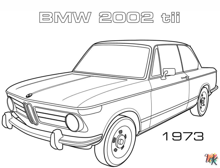Dibujos para Colorear BMW 98