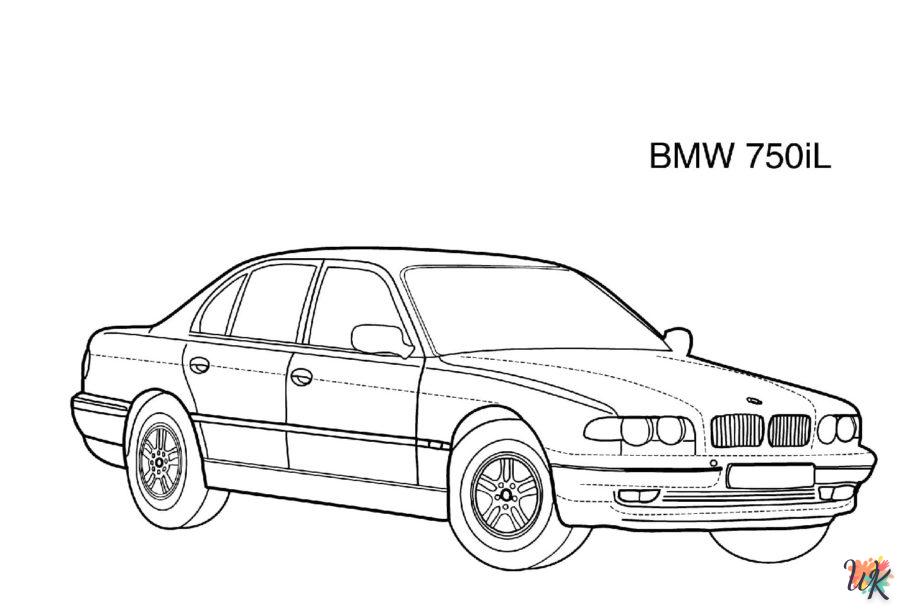 Dibujos para Colorear BMW 99