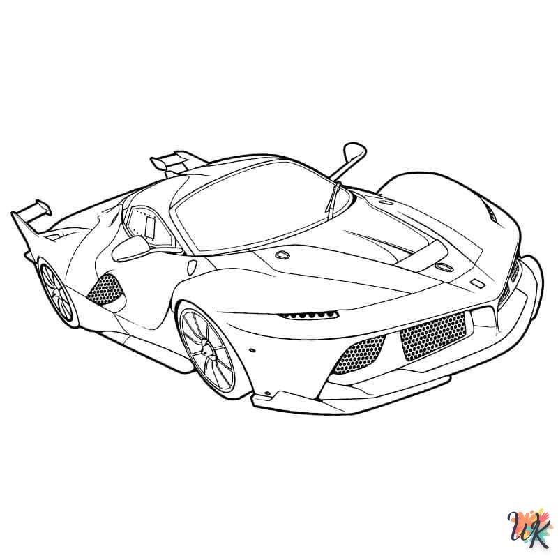 Dibujos para Colorear Bugatti 13