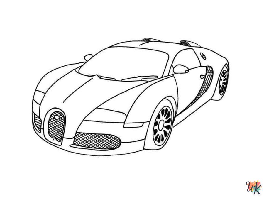 Dibujos para Colorear Bugatti 20