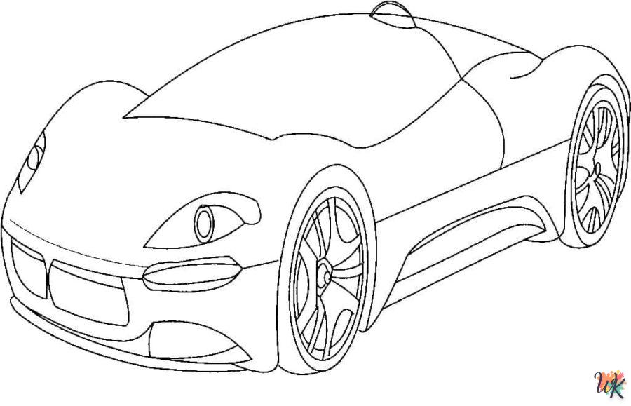 Dibujos para Colorear Bugatti 26