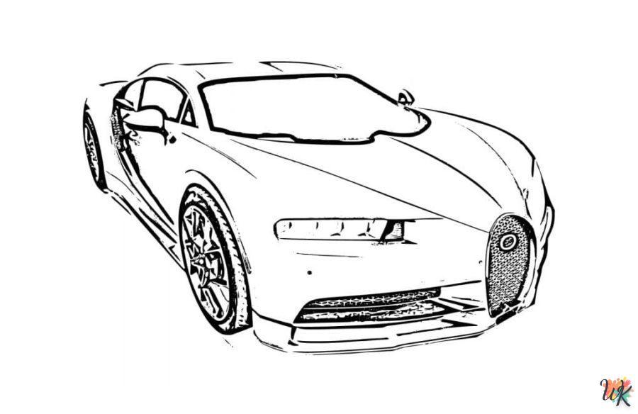 Dibujos para Colorear Bugatti 30