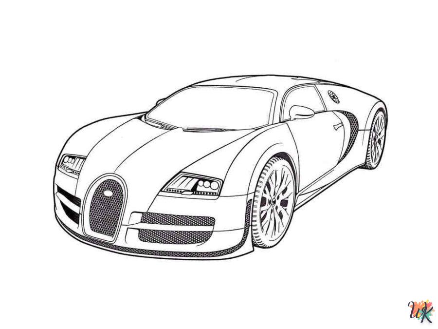 Dibujos para Colorear Bugatti 31