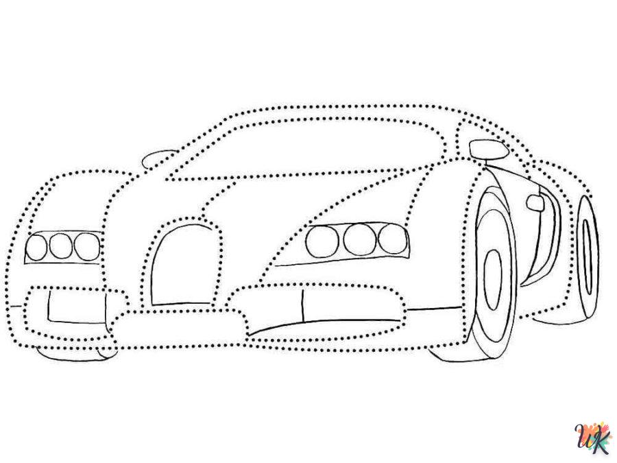 Dibujos para Colorear Bugatti 32