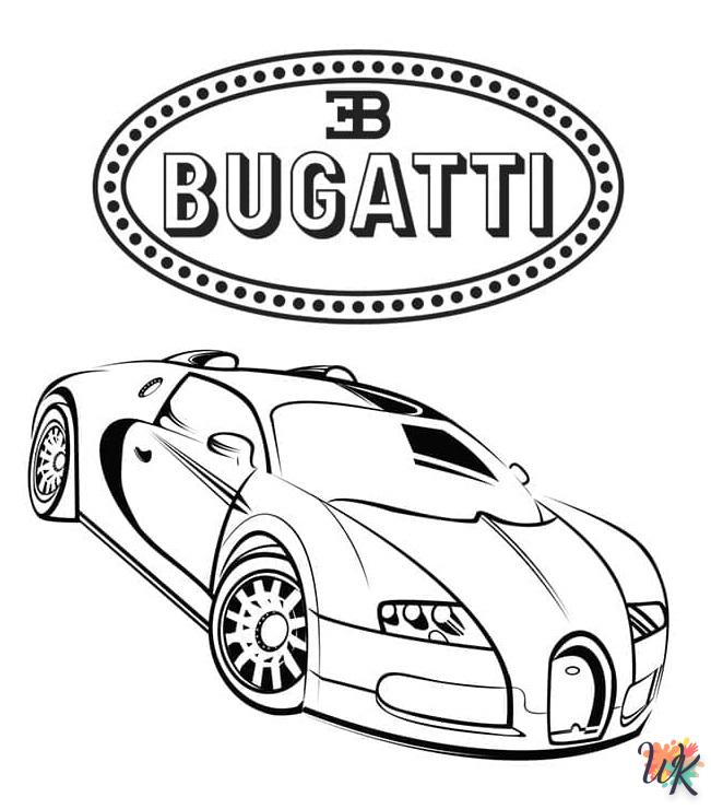 Dibujos para Colorear Bugatti 33