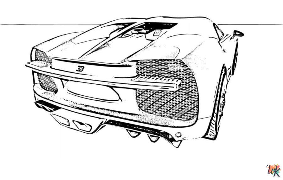 Dibujos para Colorear Bugatti 35