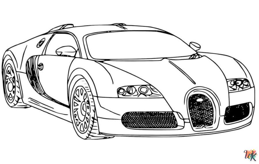 Dibujos para Colorear Bugatti 39