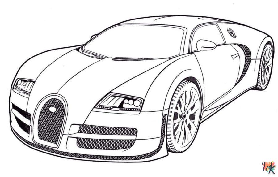 Dibujos para Colorear Bugatti 40