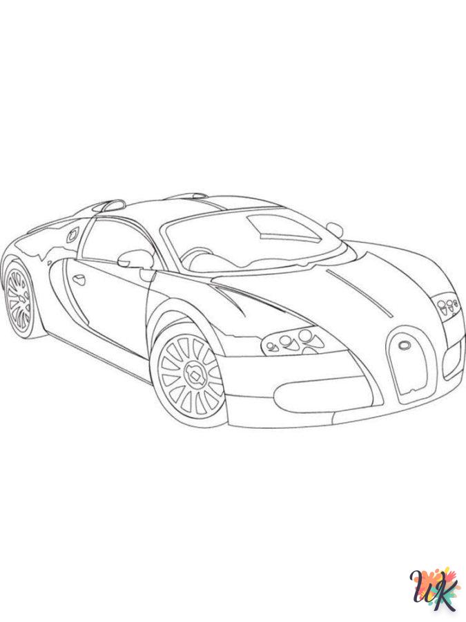 Dibujos para Colorear Bugatti 45