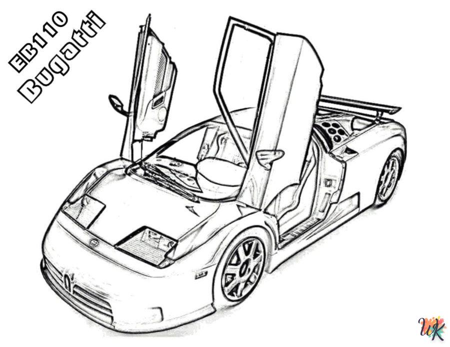 Dibujos para Colorear Bugatti 46