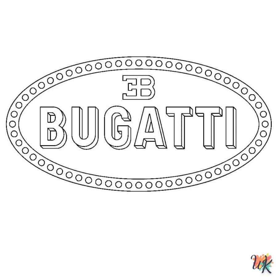 Dibujos para Colorear Bugatti 47