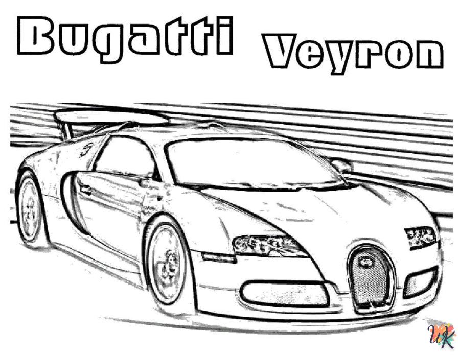 Dibujos para Colorear Bugatti 49