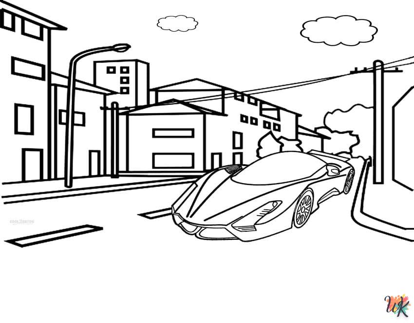 Dibujos para Colorear Bugatti 50