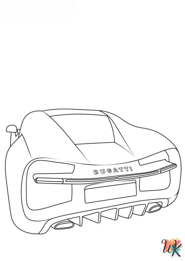 Dibujos para Colorear Bugatti 52
