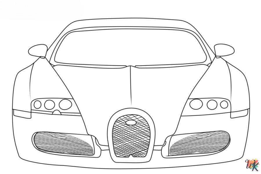 Dibujos para Colorear Bugatti 55