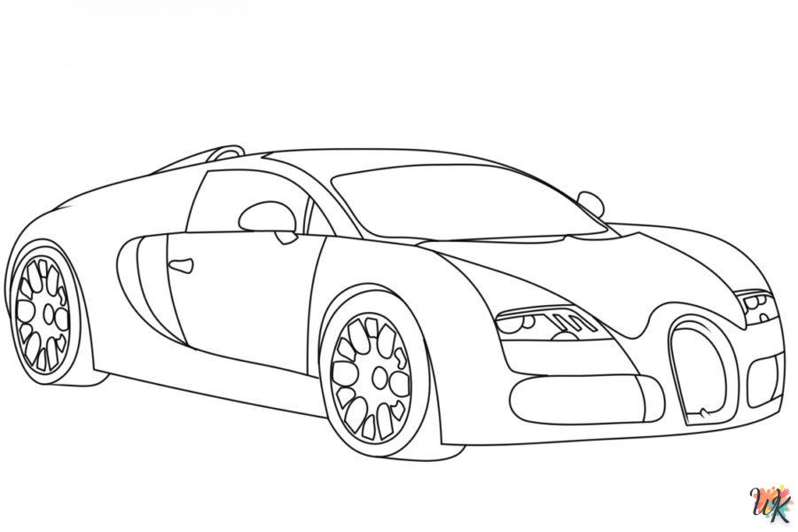 Dibujos para Colorear Bugatti 61
