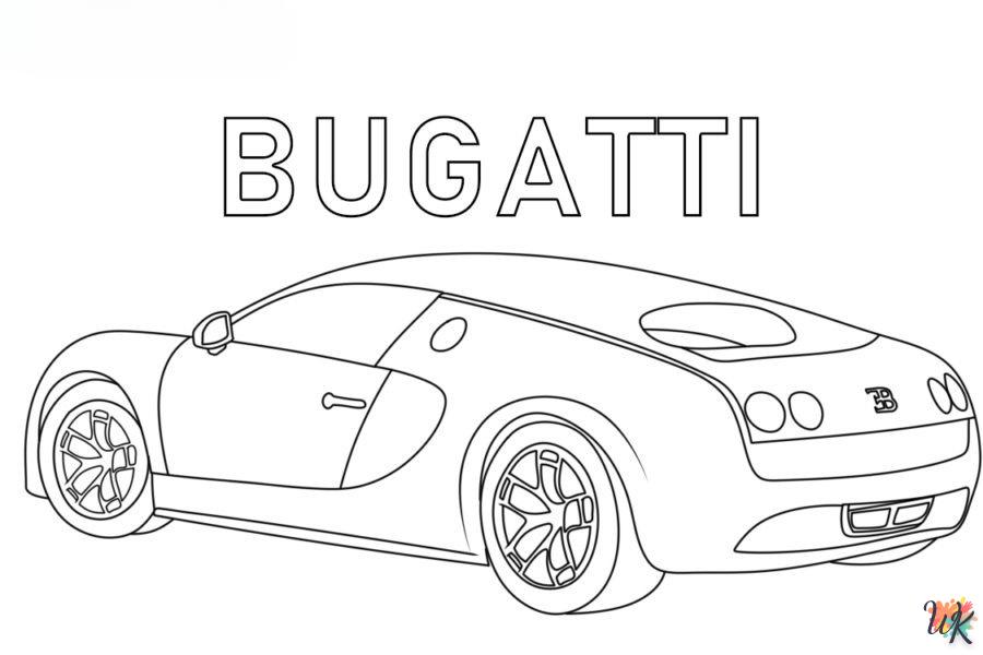 Dibujos para Colorear Bugatti 63