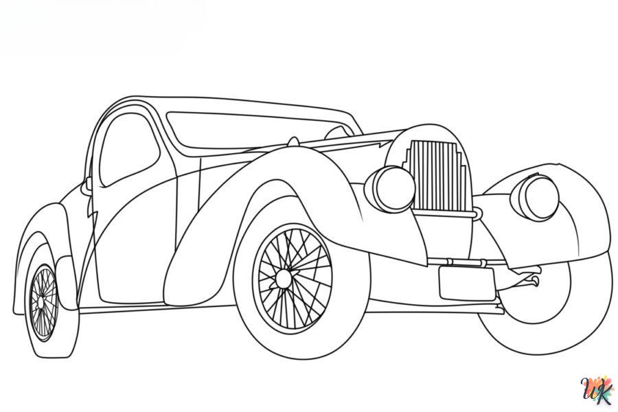 Dibujos para Colorear Bugatti 64