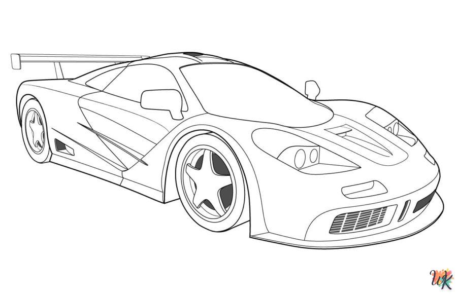 Dibujos para Colorear Bugatti 8