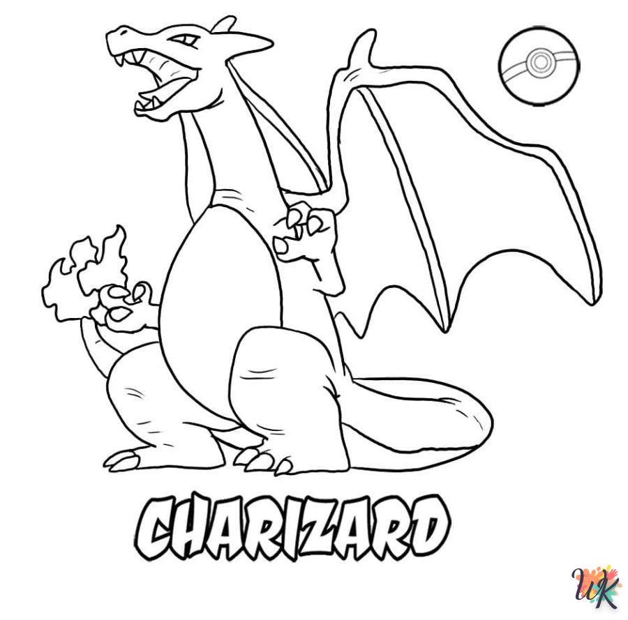 Dibujos para Colorear Charizard 24