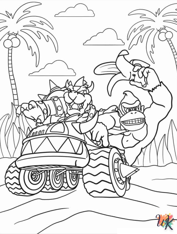 Dibujos para Colorear Donkey Kong 15