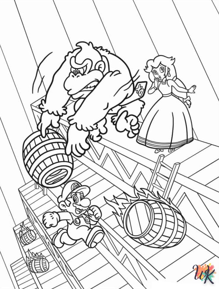 Dibujos para Colorear Donkey Kong 18