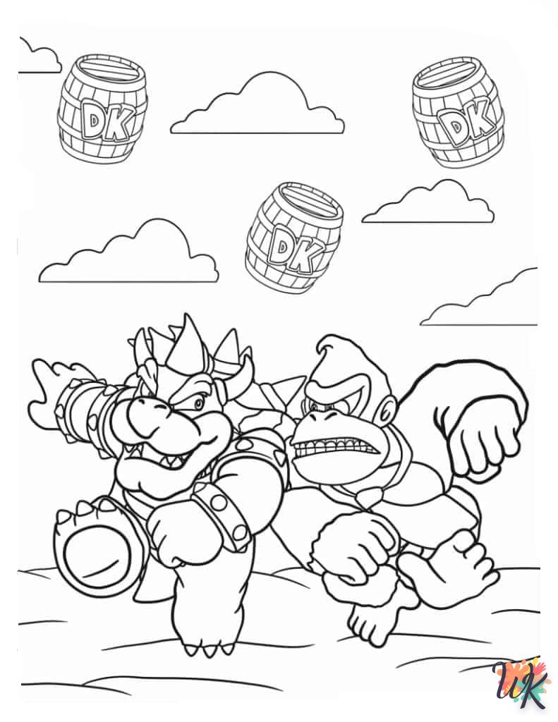 Dibujos para Colorear Donkey Kong 2