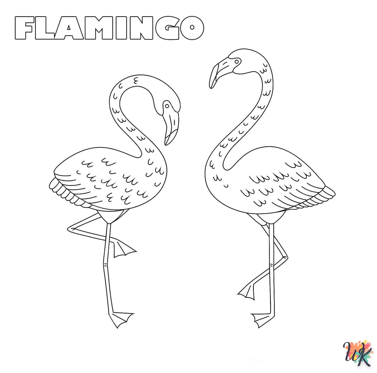 Dibujos para Colorear Flamenco 46