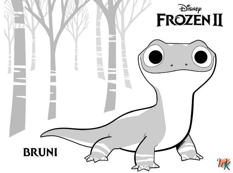 Dibujos para Colorear Frozen 42