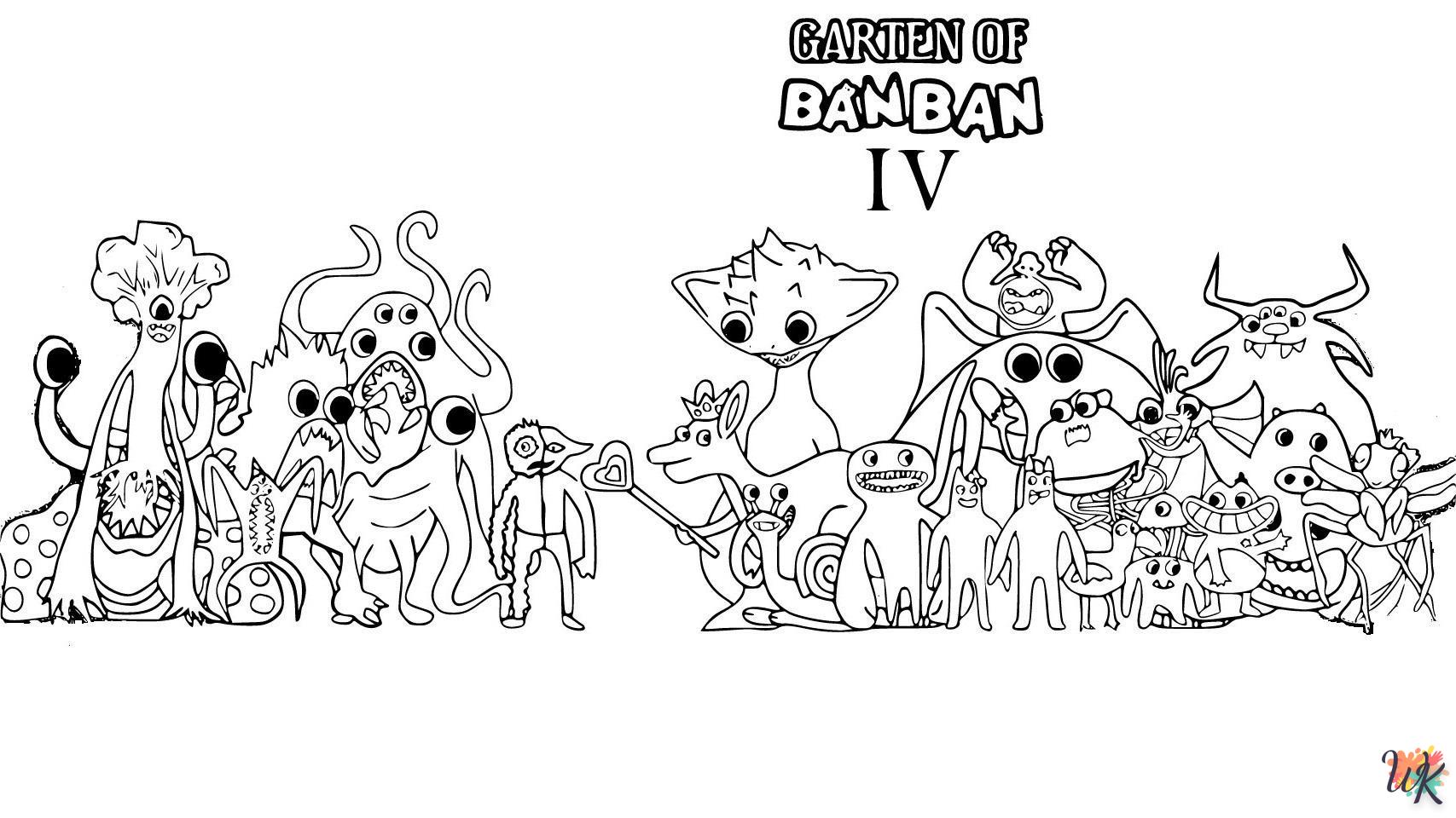 Dibujos para Colorear Garten Of Banban 18
