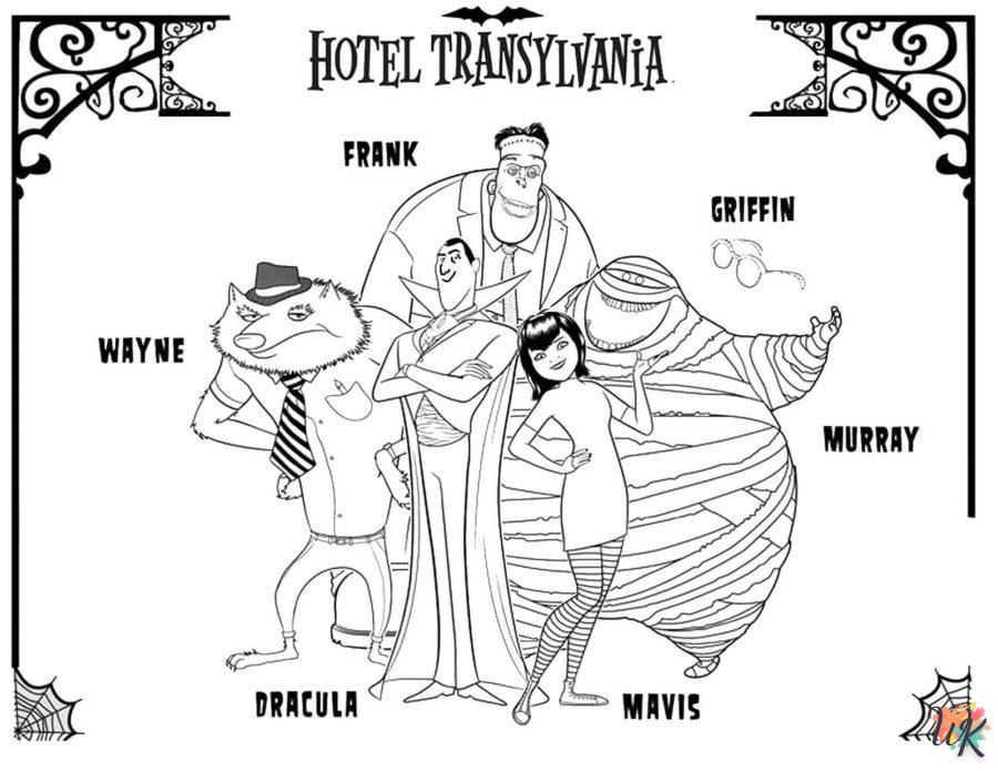 Dibujos para Colorear Hotel Transylvania 54