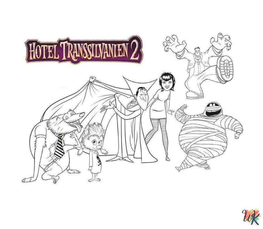 Dibujos para Colorear Hotel Transylvania 99
