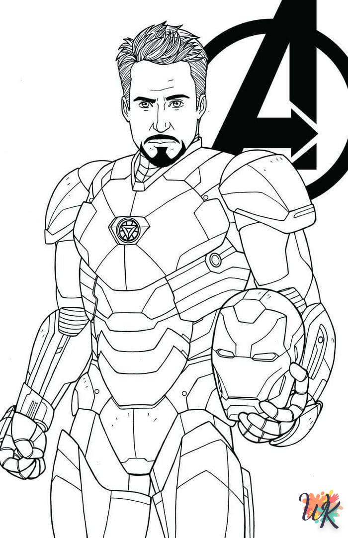Dibujos para Colorear Ironman 22