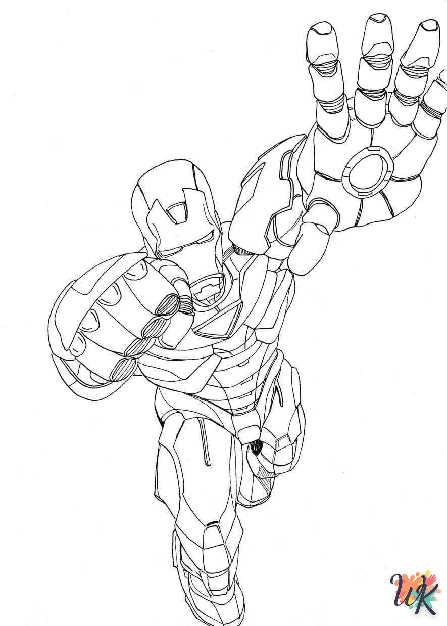 Dibujos para Colorear Ironman 24