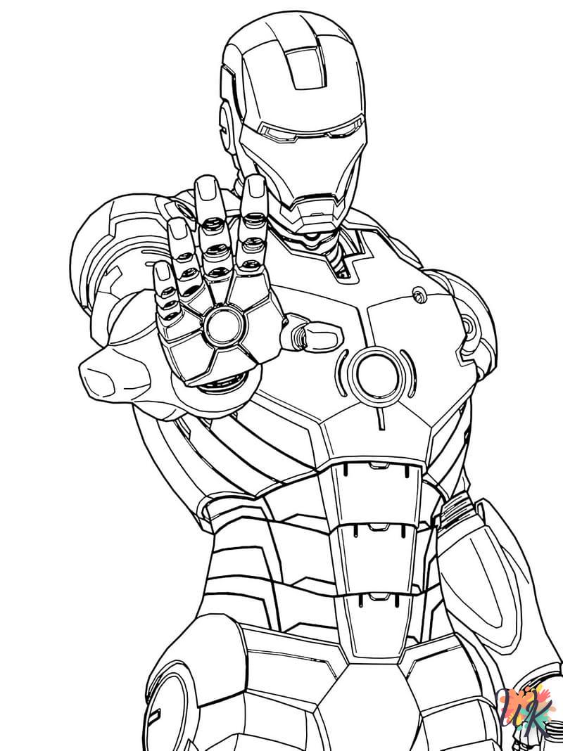 Dibujos para Colorear Ironman 27