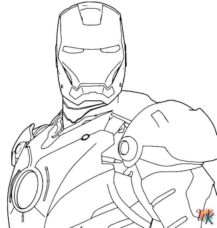 Dibujos para Colorear Ironman 29