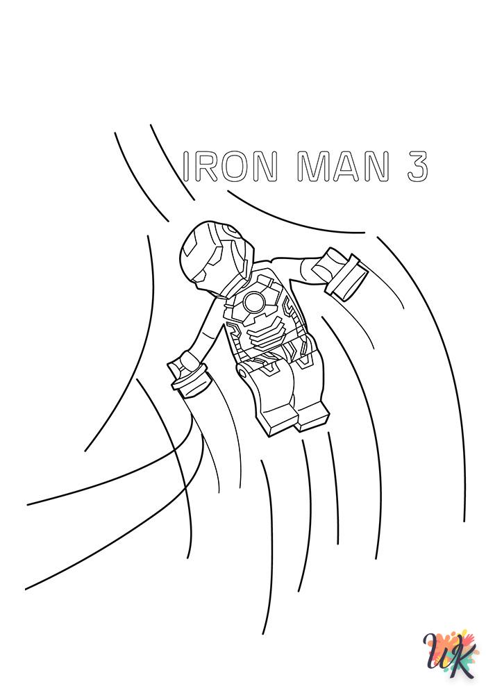 Dibujos para Colorear Ironman 33