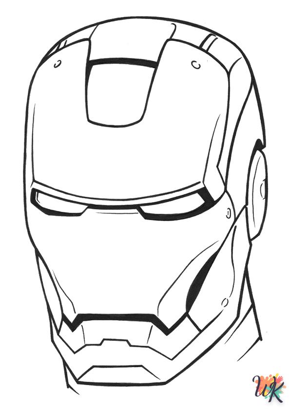 Dibujos para Colorear Ironman 37
