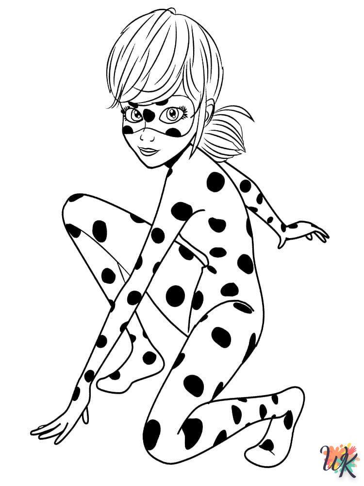 Dibujos para Colorear Ladybug y Cat Noir 3