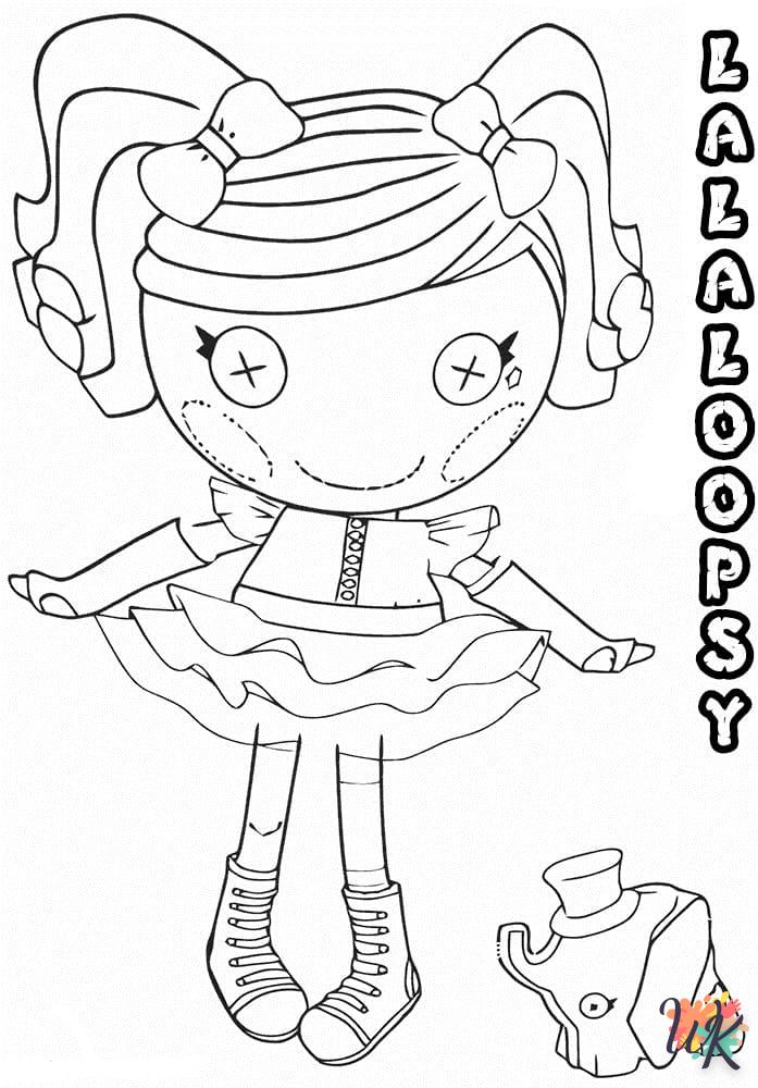 Dibujos para Colorear Lalaloopsy 12