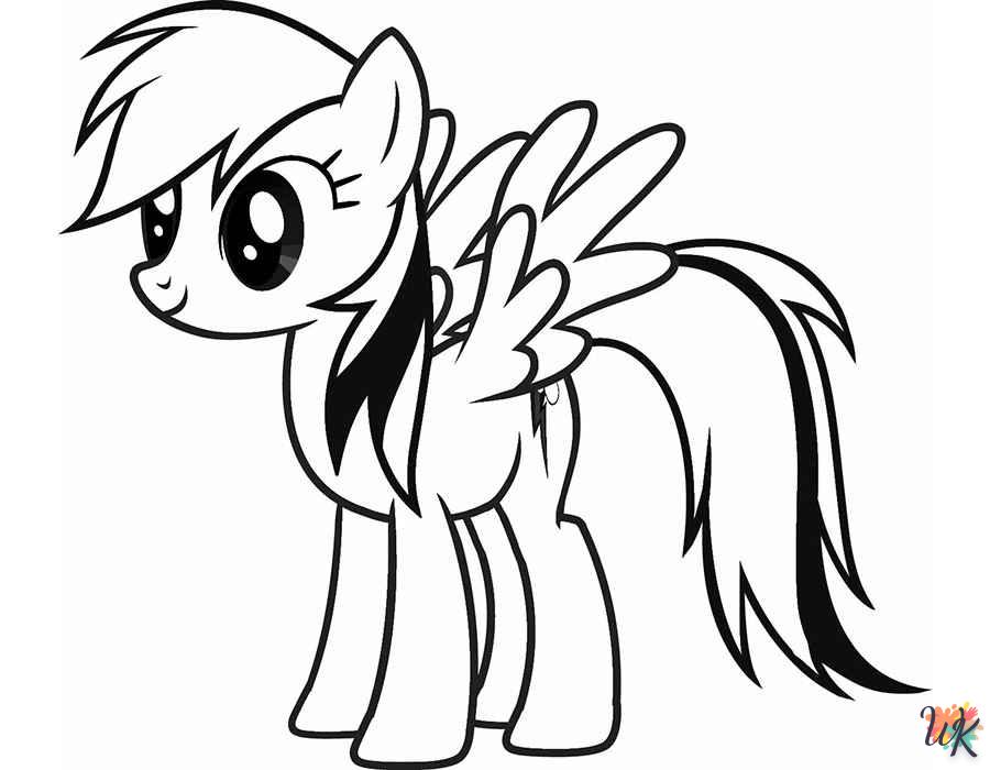 Dibujos para Colorear My Little Pony 1