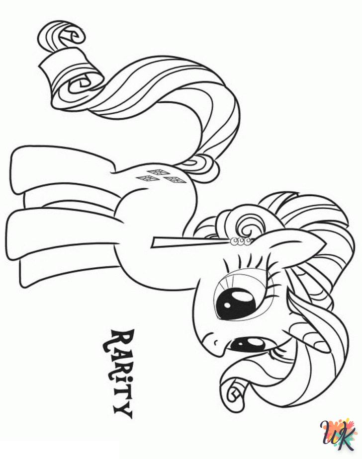 Dibujos para Colorear My Little Pony 16