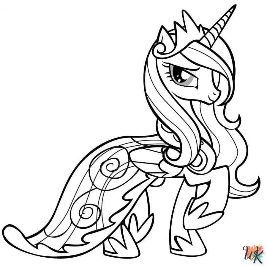 Dibujos para Colorear My Little Pony 18