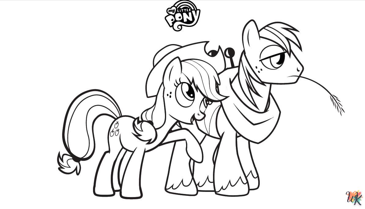 Dibujos para Colorear My Little Pony 21