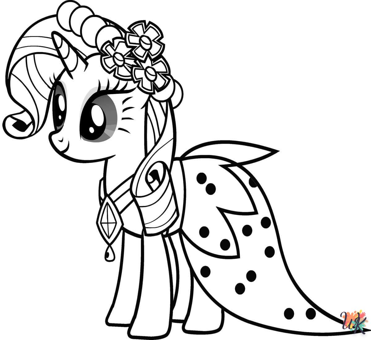 Dibujos para Colorear My Little Pony 3